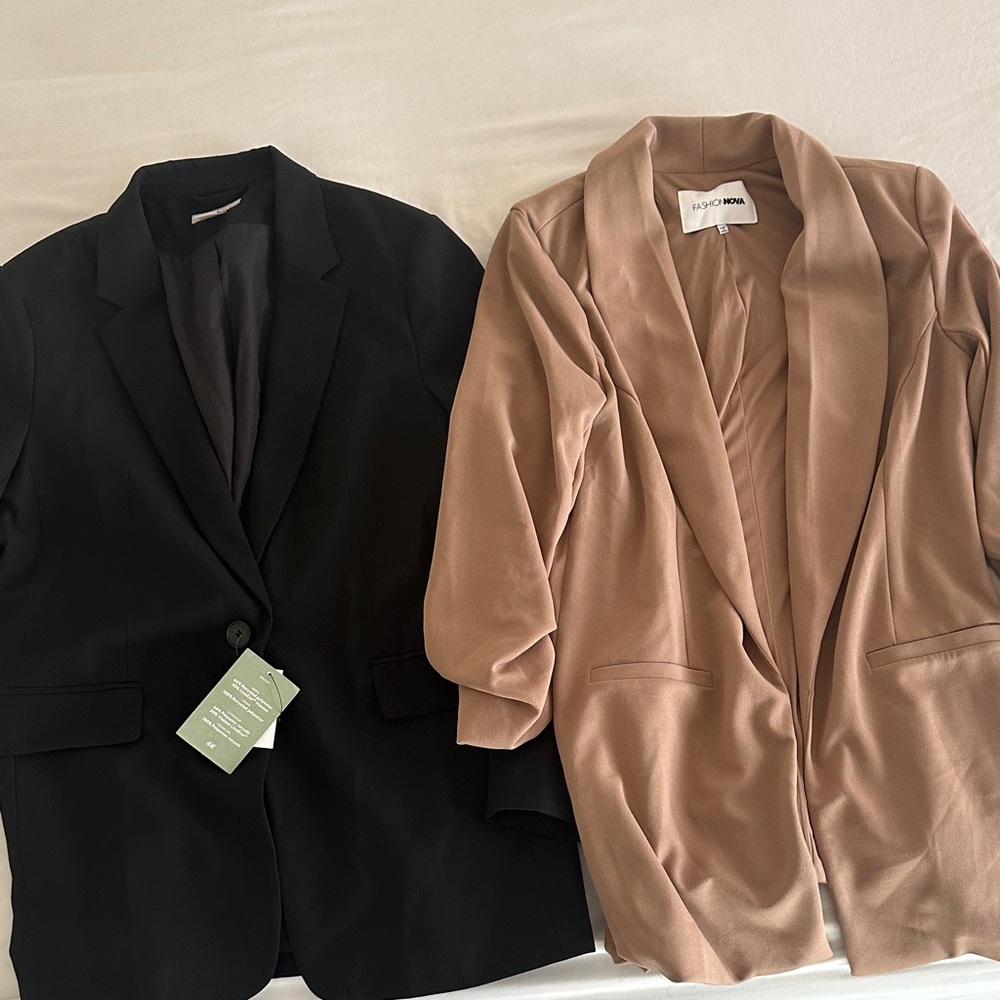 Black and Tan Women's Blazers